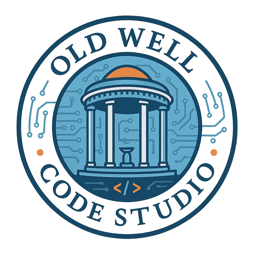Old Well Code Studio Logo
